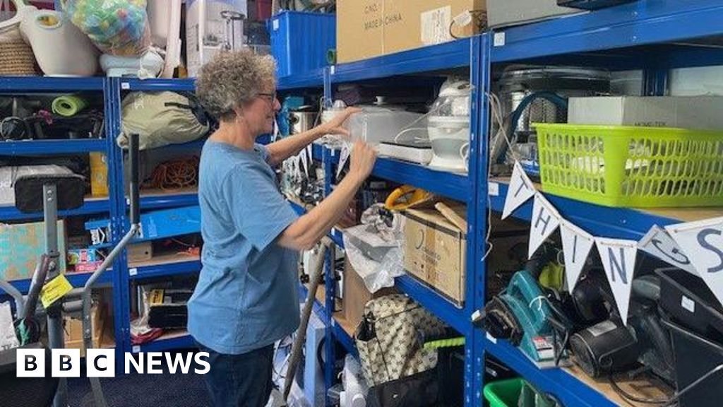 The Skipton library where you can borrow drills and a telescope