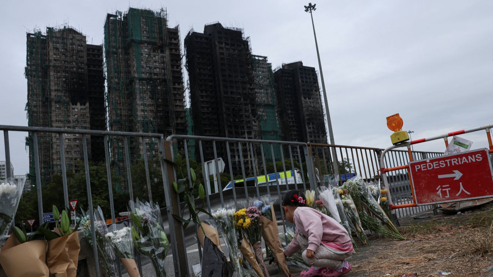 Death toll rises to 146 in Hong Kong apartment complex fire as more bodies found in burned buildings | World News